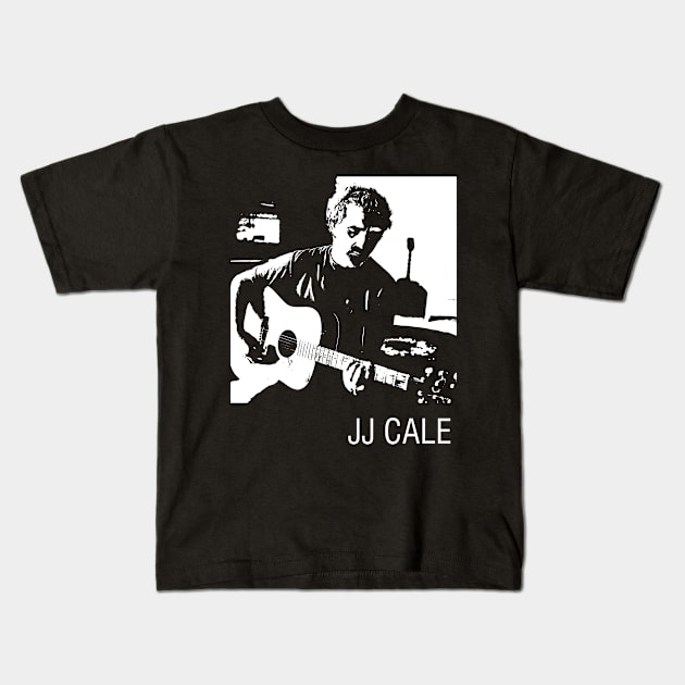 JJ Cale Kids T-Shirt by GreenRabbit